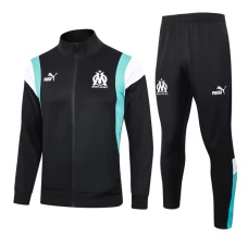 Olympique de Marseille Tute Giacca da Allenamento 2023/24 - Nero Olympique de Marseille Tute Giacca da Allenamento 2023/24 - Nero