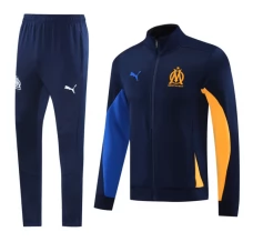 Olympique de Marseille Tute Giacca da Allenamento 2024/25 - Blu Olympique de Marseille Tute Giacca da Allenamento 2024/25 - Blu