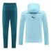 Olympique de Marseille Tute Giacca da Allenamento 2024/25 - Cappuccio Blu