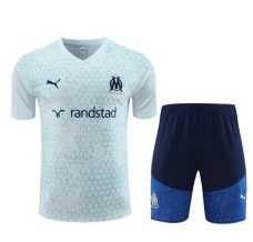 Olympique de Marseille Tute Maglia da Allenamento 2023/24 - Blu Olympique de Marseille Tute Maglia da Allenamento 2023/24 - Blu
