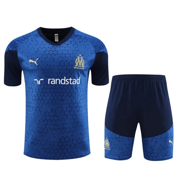 Olympique de Marseille Tute Maglia da Allenamento 2023/24 - Navy Olympique de Marseille Tute Maglia da Allenamento 2023/24 - Navy