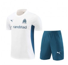 Olympique de Marseille Tute Maglia da Allenamento 2024/25 - Shorts Bianco