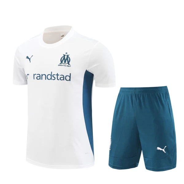 Olympique de Marseille Tute Maglia da Allenamento 2024/25 - Shorts Bianco Olympique de Marseille Tute Maglia da Allenamento 2024/25 - Shorts Bianco