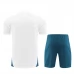 Olympique de Marseille Tute Maglia da Allenamento Bambino 2024/25 - Shorts Bianco