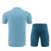 Olympique de Marseille Tute Maglia da Allenamento Bambino 2024/25 - Shorts Blu