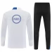 Paris Saint Germain Tuta Felpa da Allenamento Bambino 2025/26 - 1-4 Zip Bianco