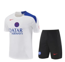 Paris Saint Germain Tuta Maglia da Allenamento Bambino 2025/26 - Shorts Bianco Paris Saint Germain Tuta Maglia da Allenamento Bambino 2025/26 - Shorts Bianco