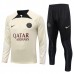 Paris Saint-Germain Tute Felpe da Allenamento 2023/24 - 1-4 Zip Beige