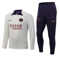 Paris Saint-Germain Tute Felpe da Allenamento 2023/24 - 1-4 Zip Bianco