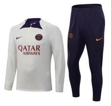 Paris Saint-Germain Tute Felpe da Allenamento 2023/24 - 1-4 Zip Bianco Paris Saint-Germain Tute Felpe da Allenamento 2023/24 - 1-4 Zip Bianco