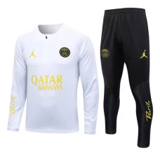 Paris Saint-Germain Tute Felpe da Allenamento 2023/24 - 1-4 Zip Bianco Paris Saint-Germain Tute Felpe da Allenamento 2023/24 - 1-4 Zip Bianco