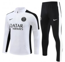 Paris Saint-Germain Tute Felpe da Allenamento 2023/24 - 1-4 Zip Bianco