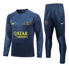 Paris Saint-Germain Tute Felpe da Allenamento 2023/24 - 1-4 Zip Blu