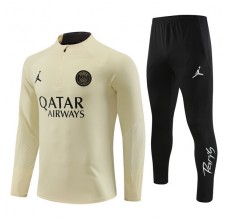 Paris Saint-Germain Tute Felpe da Allenamento 2023/24 - 1-4 Zip Giallo