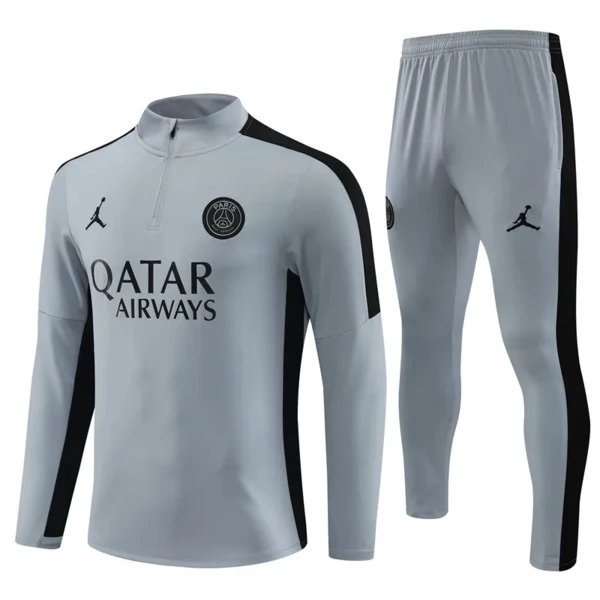 Paris Saint-Germain Tute Felpe da Allenamento 2023/24 - 1-4 Zip Grigio Paris Saint-Germain Tute Felpe da Allenamento 2023/24 - 1-4 Zip Grigio
