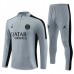 Paris Saint-Germain Tute Felpe da Allenamento 2023/24 - 1-4 Zip Grigio