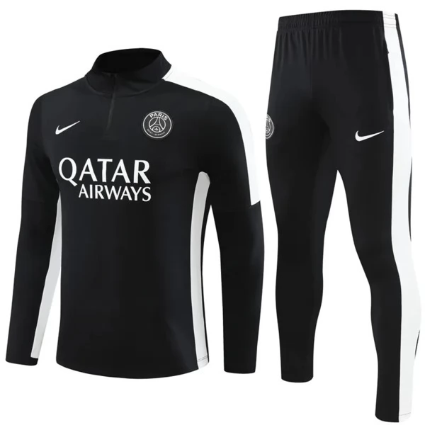 Paris Saint-Germain Tute Felpe da Allenamento 2023/24 - 1-4 Zip Nero Paris Saint-Germain Tute Felpe da Allenamento 2023/24 - 1-4 Zip Nero