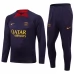 Paris Saint-Germain Tute Felpe da Allenamento 2023/24 - 1-4 Zip Viola