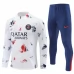 Paris Saint Germain Tute Felpe da Allenamento 2024/25 - 1-4 Zip Bianco Paris Saint Germain Tute Felpe da Allenamento 2024/25 - 1-4 Zip Bianco