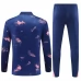 Paris Saint Germain Tute Felpe da Allenamento 2024/25 - 1-4 Zip Blu