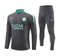 Paris Saint Germain Tute Felpe da Allenamento 2024/25 - 1-4 Zip Grigio