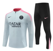 Paris Saint Germain Tute Felpe da Allenamento 2024/25 - 1-4 Zip Light Grigio Paris Saint Germain Tute Felpe da Allenamento 2024/25 - 1-4 Zip Light Grigio