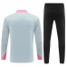 Paris Saint Germain Tute Felpe da Allenamento 2024/25 - 1-4 Zip Light Grigio