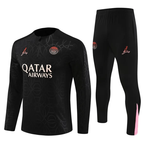 Paris Saint Germain Tute Felpe da Allenamento 2024/25 - 1-4 Zip Nero Paris Saint Germain Tute Felpe da Allenamento 2024/25 - 1-4 Zip Nero