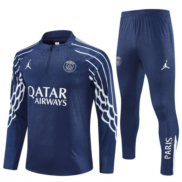 Paris Saint Germain Tute Felpe da Allenamento 2025/26 - 1-4 Zip Champions League Blu Paris Saint Germain Tute Felpe da Allenamento 2025/26 - 1-4 Zip Champions League Blu