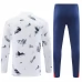 Paris Saint Germain Tute Felpe da Allenamento Bambino 2024/25 - 1-4 Zip Bianco