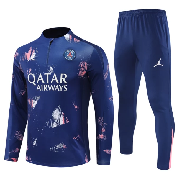 Paris Saint Germain Tute Felpe da Allenamento Bambino 2024/25 - 1-4 Zip Blu Paris Saint Germain Tute Felpe da Allenamento Bambino 2024/25 - 1-4 Zip Blu