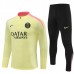 Paris Saint Germain Tute Felpe da Allenamento Bambino 2024/25 - 1-4 Zip Giallo