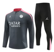 Paris Saint Germain Tute Felpe da Allenamento Bambino 2024/25 - 1-4 Zip Grigio Paris Saint Germain Tute Felpe da Allenamento Bambino 2024/25 - 1-4 Zip Grigio