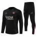 Paris Saint Germain Tute Felpe da Allenamento Bambino 2024/25 - 1-4 Zip Nero
