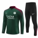 Paris Saint Germain Tute Felpe da Allenamento Bambino 2024/25 - 1-4 Zip Verde