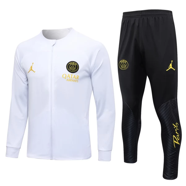 Paris Saint-Germain Tute Giacca da Allenamento 2023/24 - Bianco Paris Saint-Germain Tute Giacca da Allenamento 2023/24 - Bianco