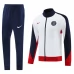 Paris Saint Germain Tute Giacca da Allenamento 2024/25 - Bianco Paris Saint Germain Tute Giacca da Allenamento 2024/25 - Bianco