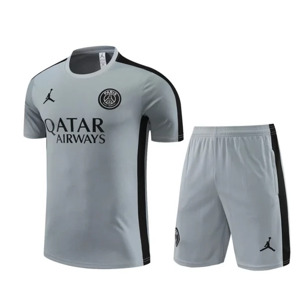 Paris Saint-Germain Tute Maglia da Allenamento 2023/24 - Grigio Paris Saint-Germain Tute Maglia da Allenamento 2023/24 - Grigio