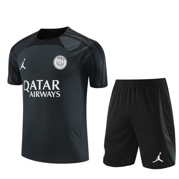 Paris Saint-Germain Tute Maglia da Allenamento 2023/24 - Nero Bianco Paris Saint-Germain Tute Maglia da Allenamento 2023/24 - Nero Bianco