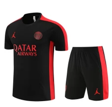 Paris Saint-Germain Tute Maglia da Allenamento 2023/24 - Nero Rosso Paris Saint-Germain Tute Maglia da Allenamento 2023/24 - Nero Rosso