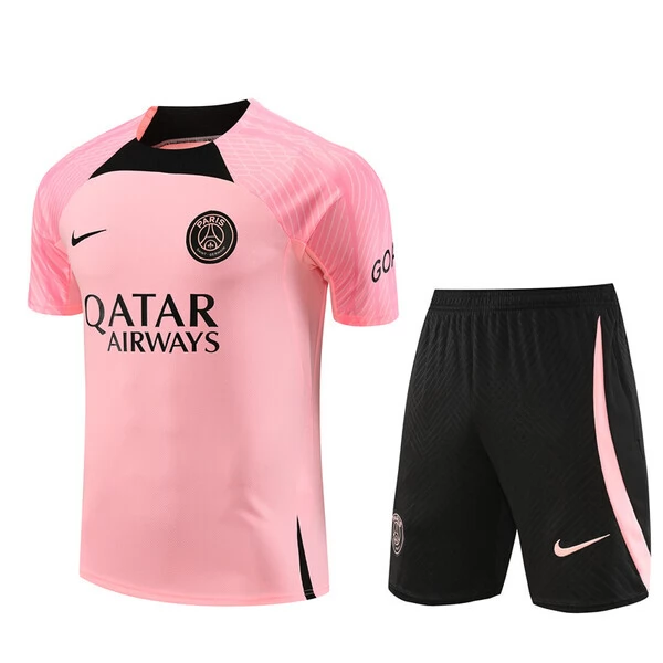 Paris Saint-Germain Tute Maglia da Allenamento 2023/24 - Rosa Paris Saint-Germain Tute Maglia da Allenamento 2023/24 - Rosa