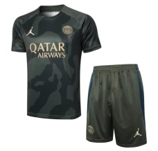 Paris Saint Germain Tute Maglia da Allenamento 2024/25 - Dark Verde Paris Saint Germain Tute Maglia da Allenamento 2024/25 - Dark Verde