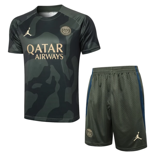 Paris Saint Germain Tute Maglia da Allenamento 2024/25 - Dark Verde Paris Saint Germain Tute Maglia da Allenamento 2024/25 - Dark Verde