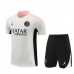 Paris Saint Germain Tute Maglia da Allenamento 2024/25 - Shorts Bianco Rosa Paris Saint Germain Tute Maglia da Allenamento 2024/25 - Shorts Bianco Rosa