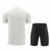 Paris Saint Germain Tute Maglia da Allenamento 2024/25 - Shorts Bianco Rosa