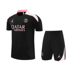 Paris Saint Germain Tute Maglia da Allenamento Bambino 2024/25 - Shorts Nero Rosa