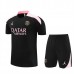 Paris Saint Germain Tute Maglia da Allenamento Bambino 2024/25 - Shorts Nero Rosa