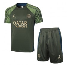 Paris Saint Germain Tute Maglia da Allenamento Bambino 2024/25 - Shorts Verde