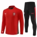 Portogallo Tuta Felpa da Allenamento 2025/26 - 1-4 Zip Rosso