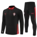 Portogallo Tuta Felpa da Allenamento Bambino 2025/26 - 1-4 Zip Nero